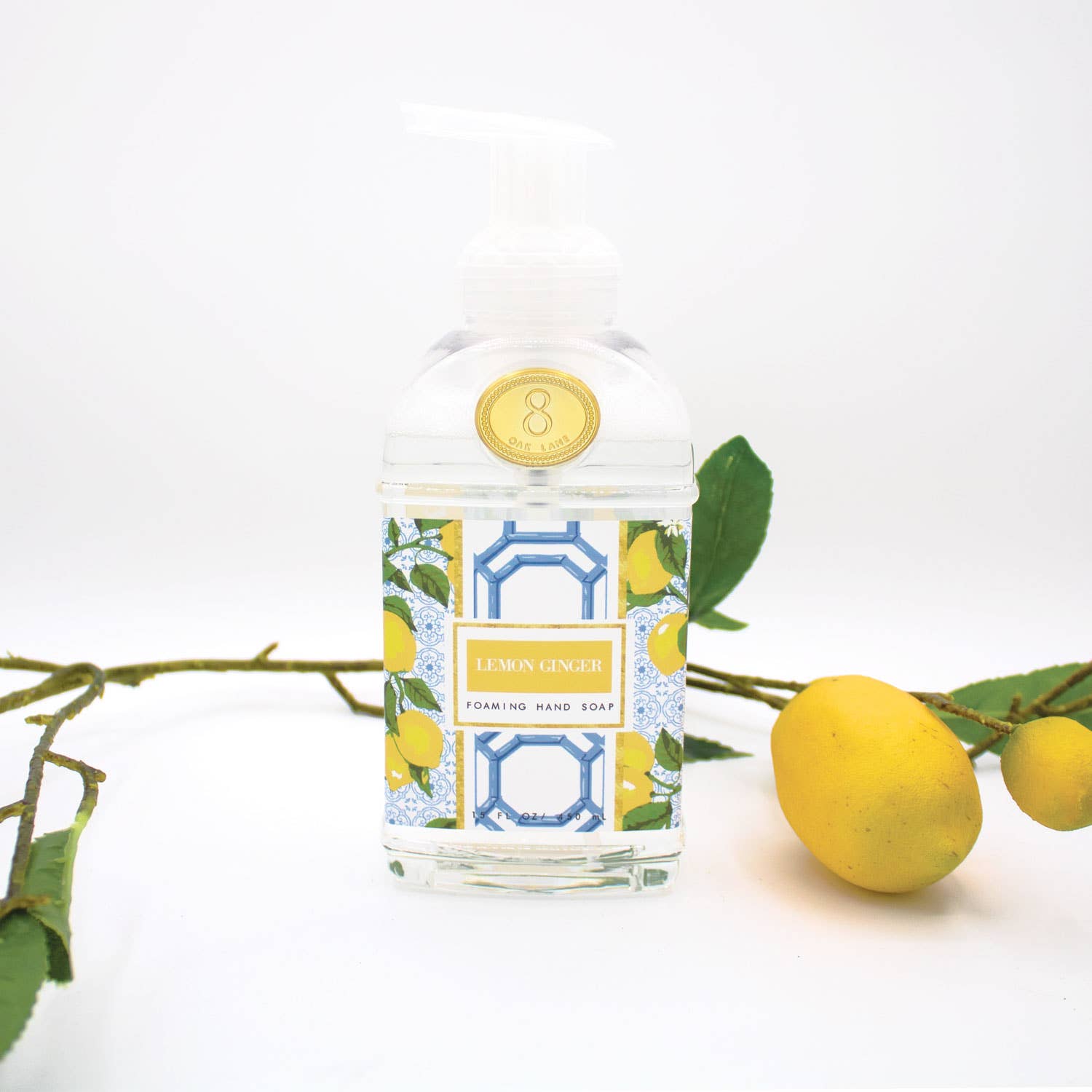 Foaming Hand Soap – 8 Oak Lane Lemon Ginger – 15 fl oz