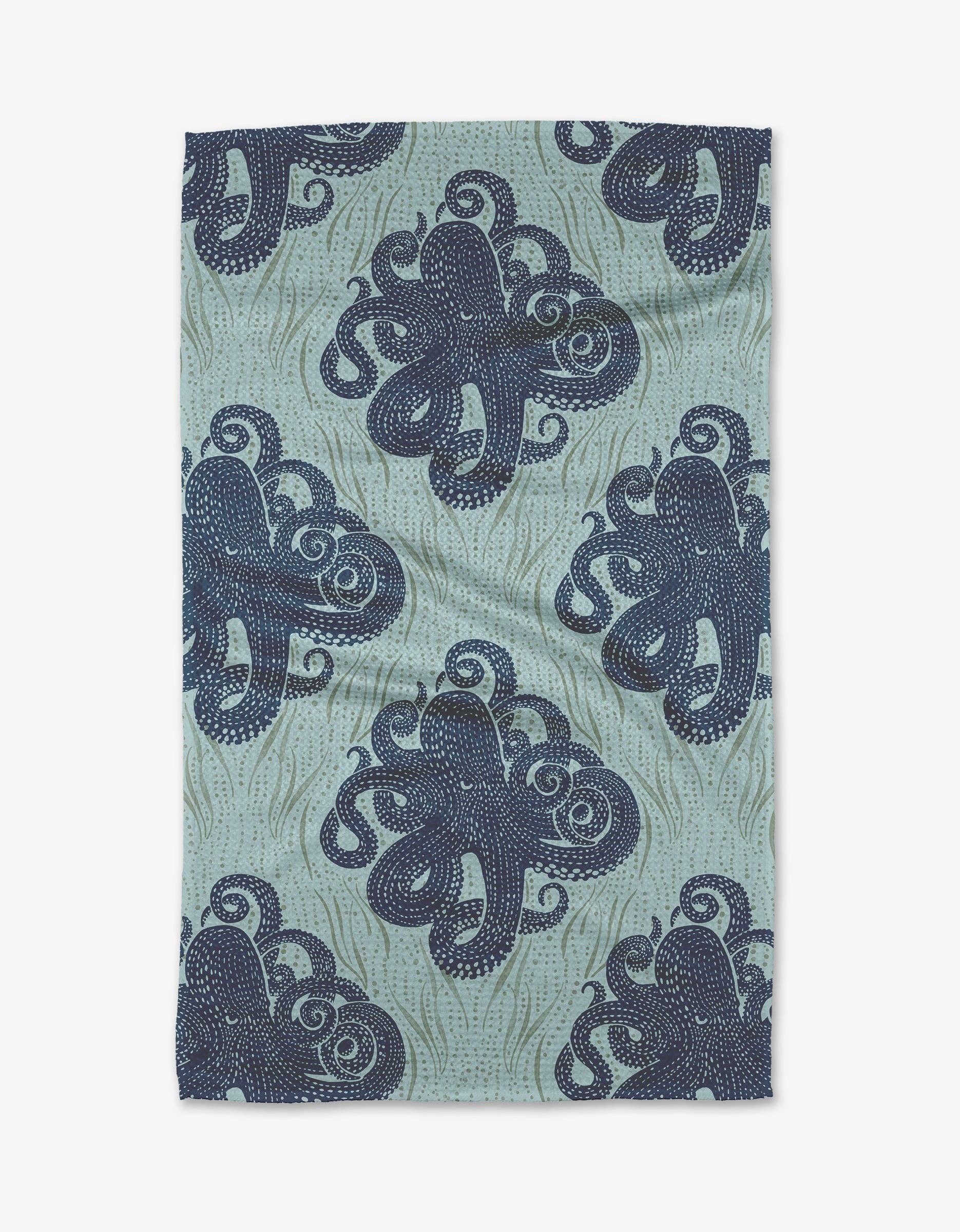 Geometry - Mighty Octopus Tea Towel