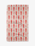 Geometry - Lobster Stripe Tea Towel