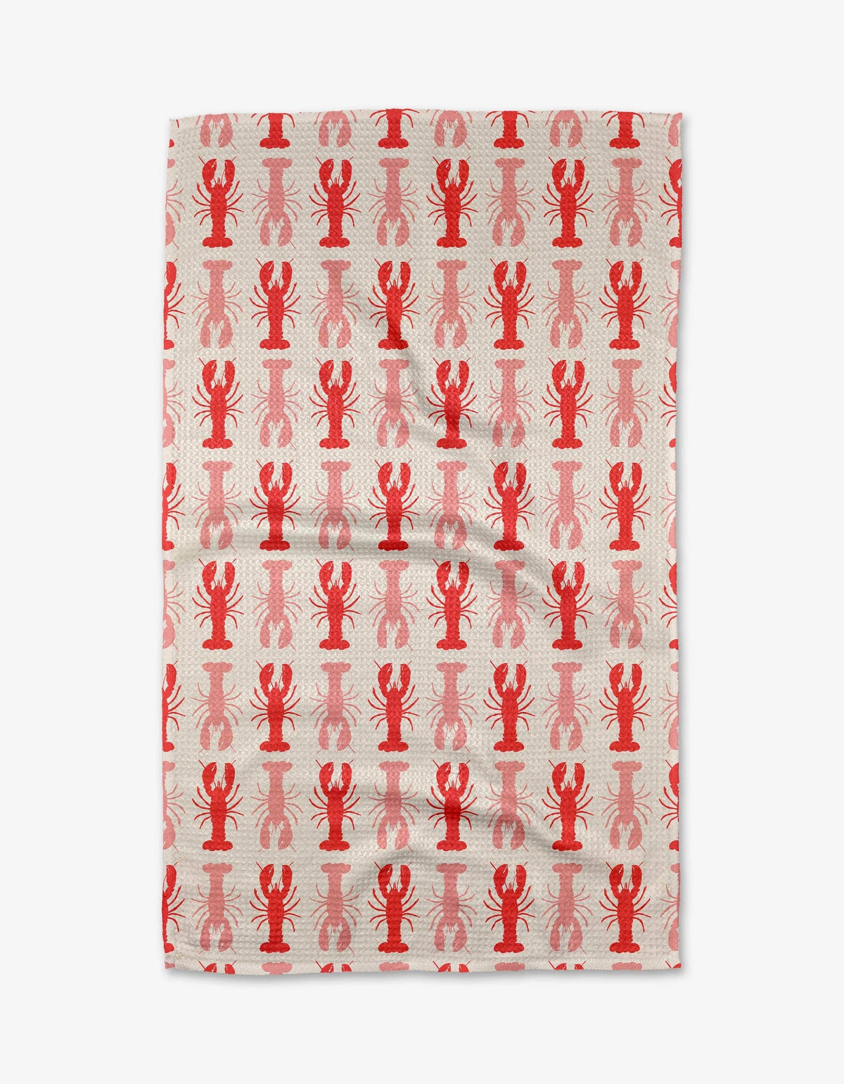 Geometry - Lobster Stripe Tea Towel